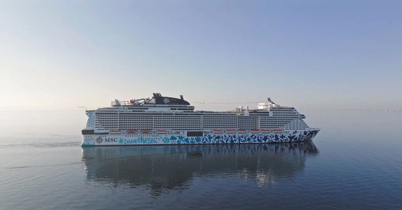 Un pas de géant vers un futur plus vert : MSC Croisières passe le bateau MSC Euribia au e-GNL