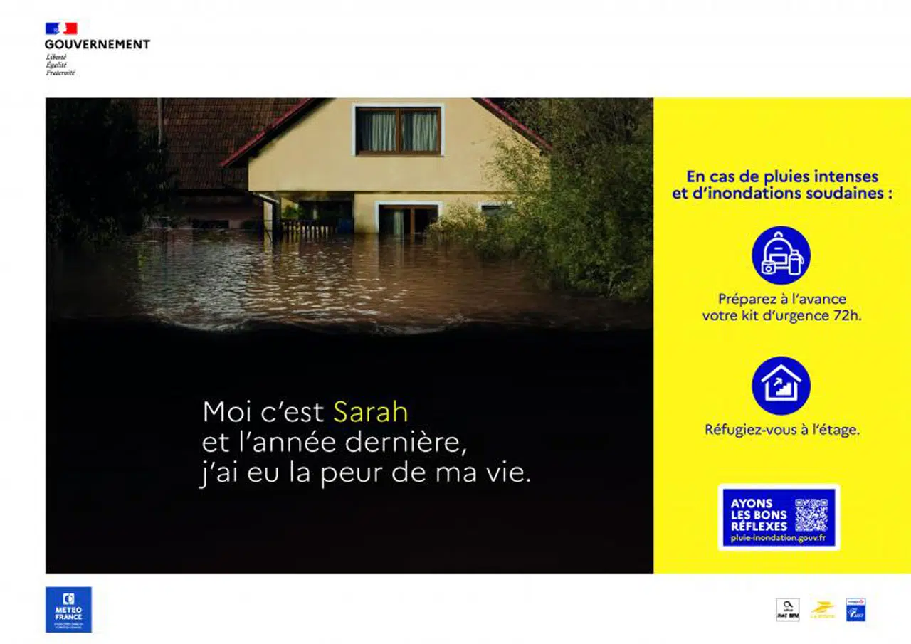 Campagne de prévention 2023 : Face aux pluies intenses et aux inondations, adoptez les bons réflexes ! Campagne de prévention 2023 : Face aux pluies intenses et aux inondations, adoptez les bons réflexes !