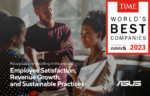ASUS figure parmi les meilleures entreprises mondiales de 2023 selon TIME Magazine