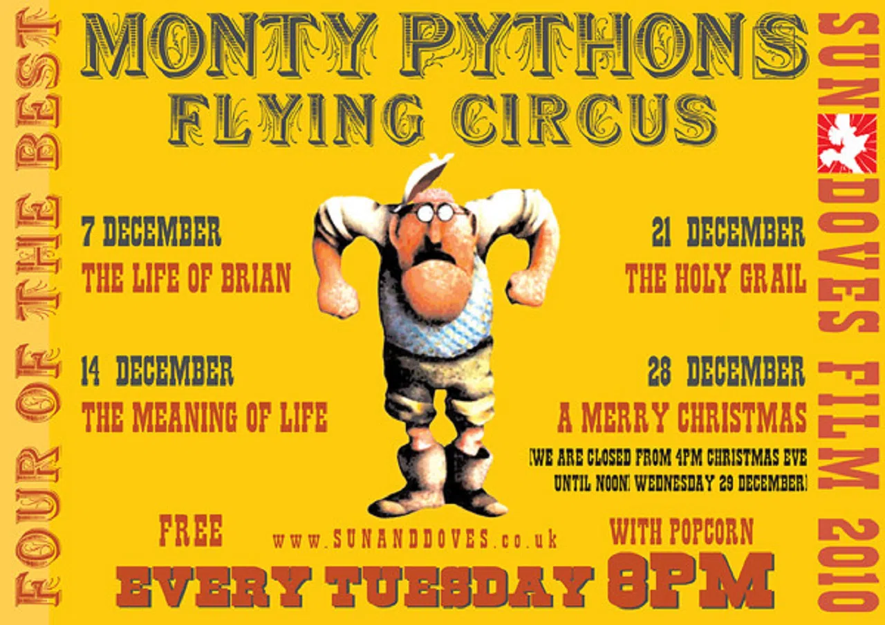 C'est arrivé un 5 octobre : première diffusion du Monty Python's Flying Circus en 1969 C'est arrivé un 5 octobre : première diffusion du Monty Python's Flying Circus en 1969