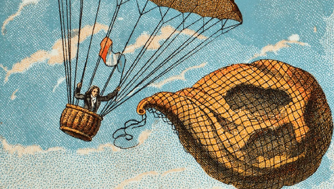 C'est arrivé un 22 octobre : premier saut en parachute de l'histoire en 1797 C'est arrivé un 22 octobre : premier saut en parachute de l'histoire en 1797