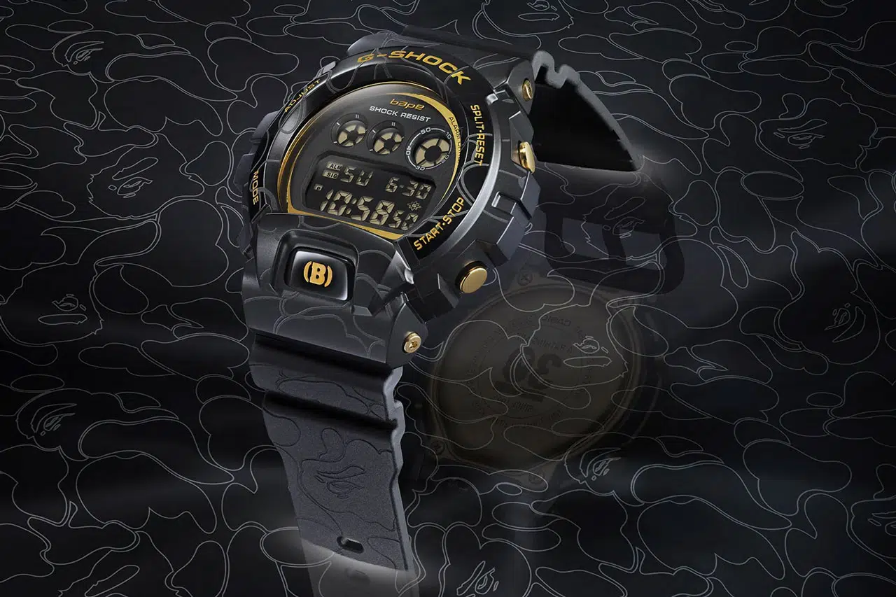 Montre G-SHOCK X A BATHING APE : Lancement d'une collaboration unique Montre G-SHOCK X A BATHING APE : Lancement d'une collaboration unique