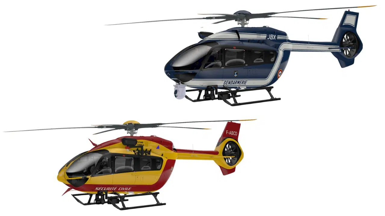 Commande importante de l'H145 par le ministère de l'intérieur Français Commande importante de l'H145 par le ministère de l'intérieur Français