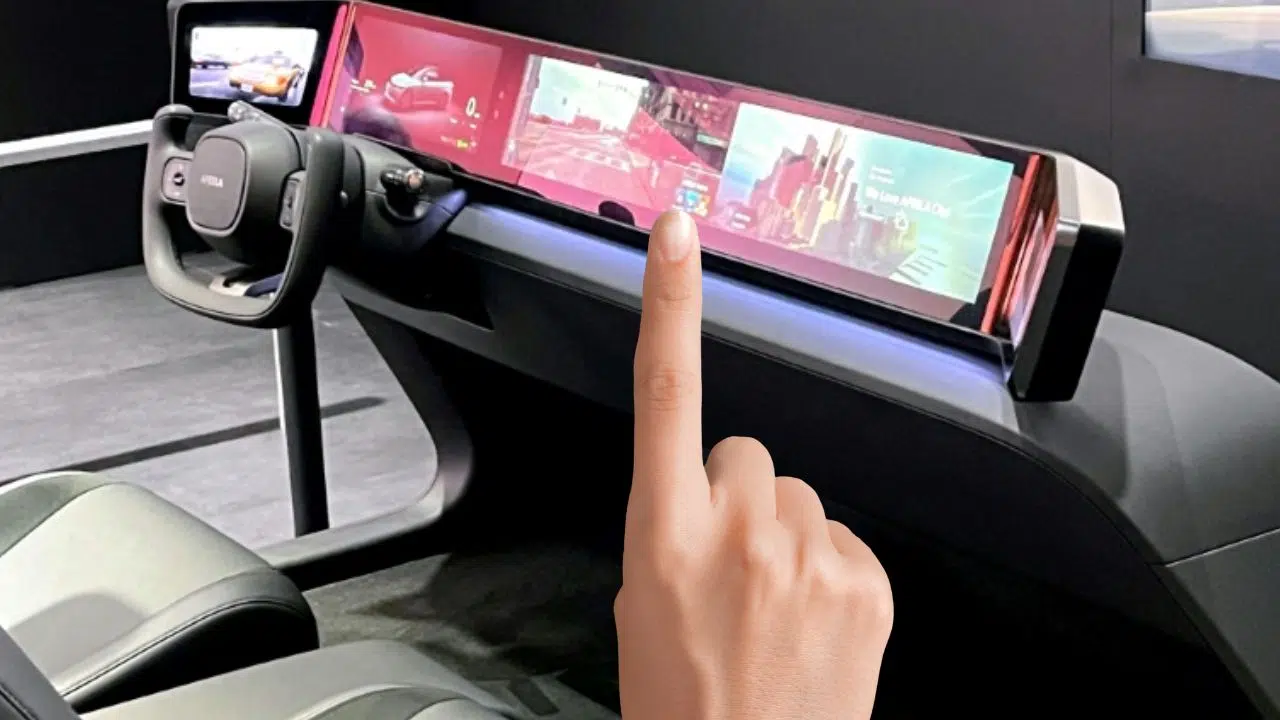 Salon de Las Vegas : La voiture du futur se conduit d'un seul doigt Salon de Las Vegas : La voiture du futur se conduit d'un seul doigt