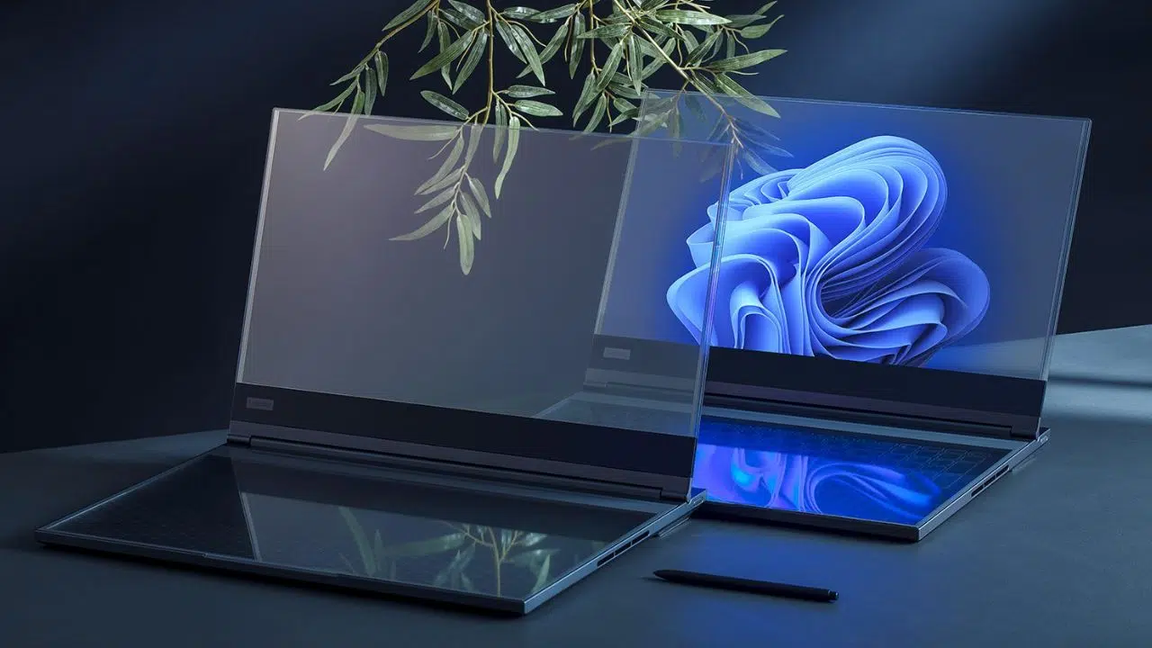 Lenovo révolutionne le futur avec son ordinateur portable à affichage transparent Lenovo révolutionne le futur avec son ordinateur portable à affichage transparent