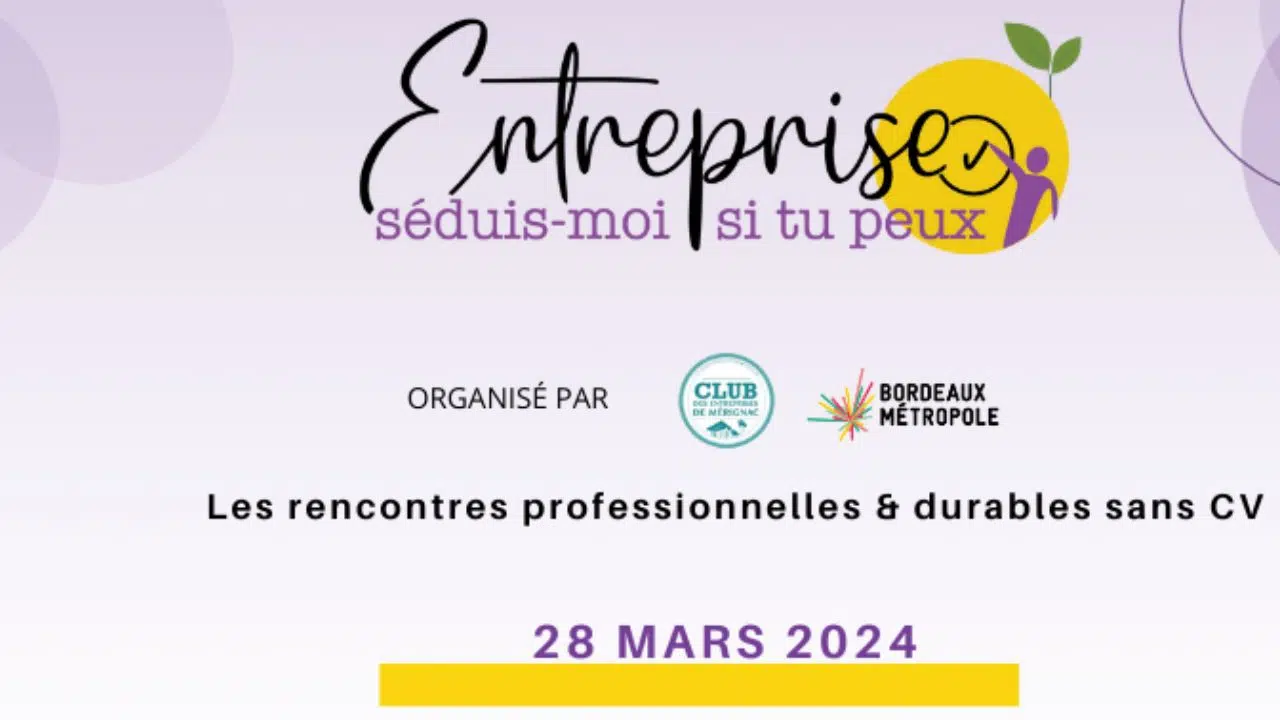 Entreprise séduis-moi si tu peux une édition 2024 axée sur l'écoresponsabilité Entreprise séduis-moi si tu peux une édition 2024 axée sur l'écoresponsabilité