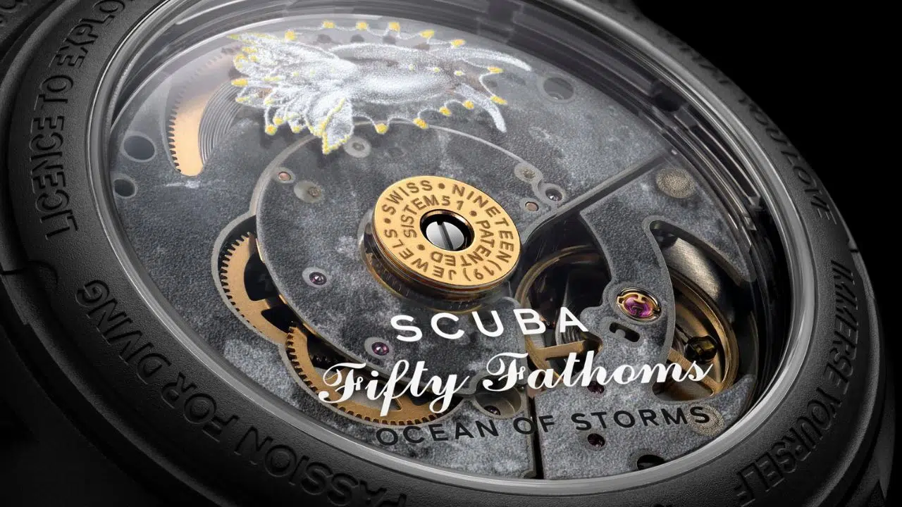 Montre Découverte de la Scuba Fifty Fathoms BioCeramic OCEAN OF STORMS Montre Découverte de la Scuba Fifty Fathoms BioCeramic OCEAN OF STORMS