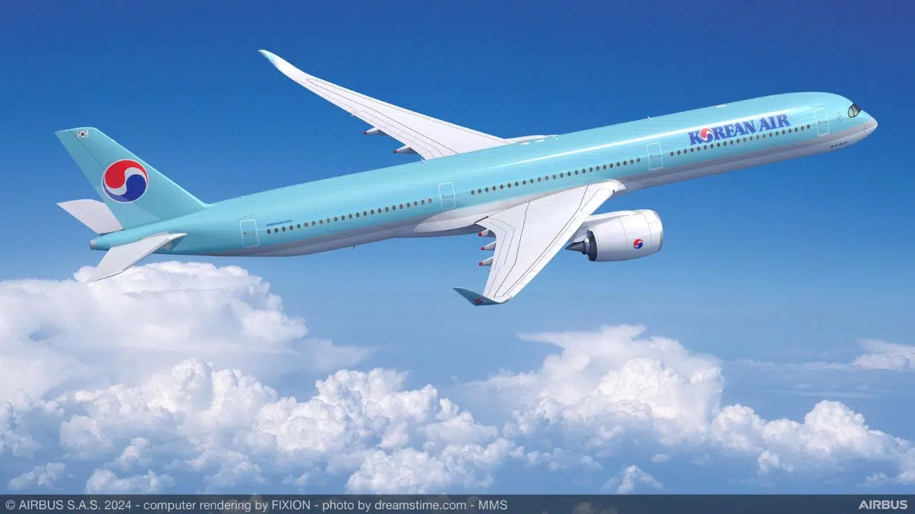 Korean Air opte pour l'A350 Une commande (de 27 modèles) ferme qui marque une nouvelle ère Korean Air opte pour l'A350 Une commande (de 27 modèles) ferme qui marque une nouvelle ère