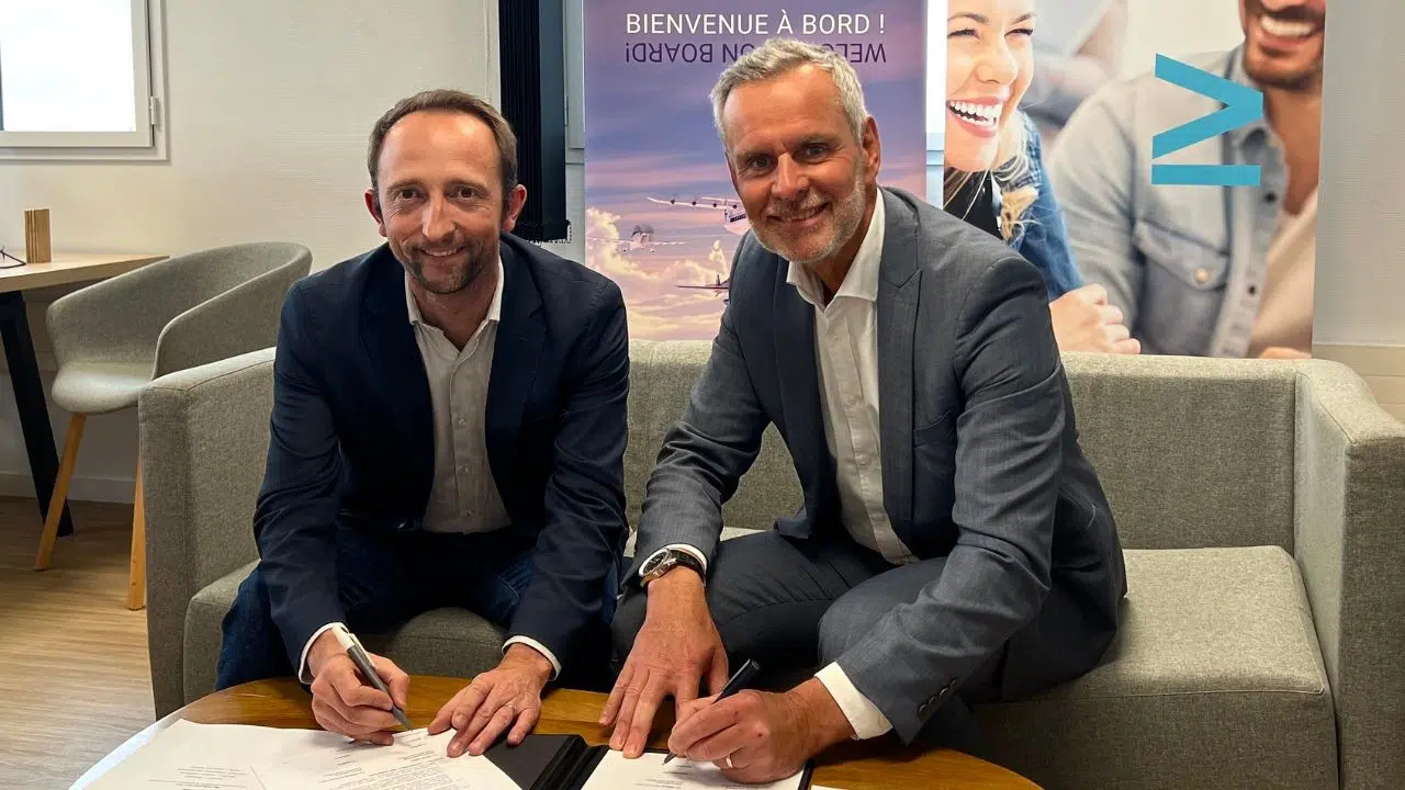 Accord de coopération entre AURA AERO et Airbus Protect pour le développement de l'ERA Accord de coopération entre AURA AERO et Airbus Protect pour le développement de l'ERA