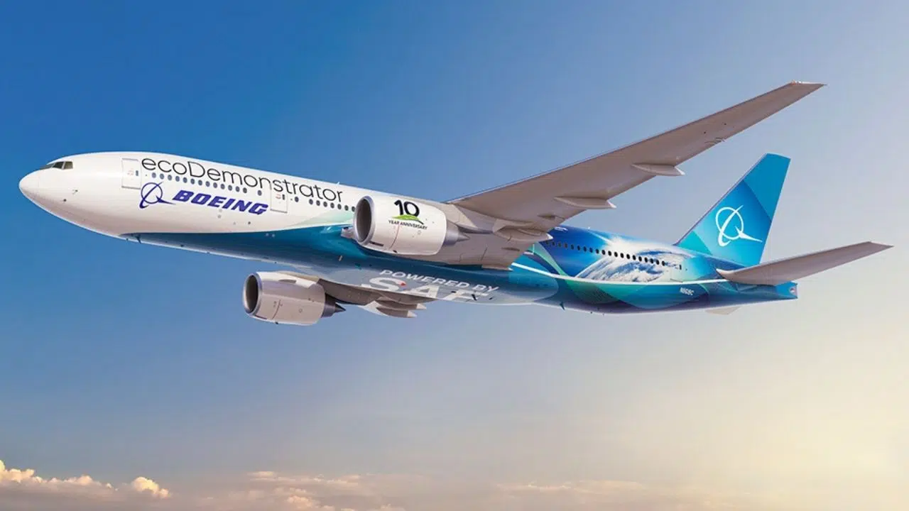 Boeing ecoDemonstrator Vers une amélioration de la recyclabilité des cabines et de l'efficacité opérationnelle Boeing ecoDemonstrator Vers une amélioration de la recyclabilité des cabines et de l'efficacité opérationnelle