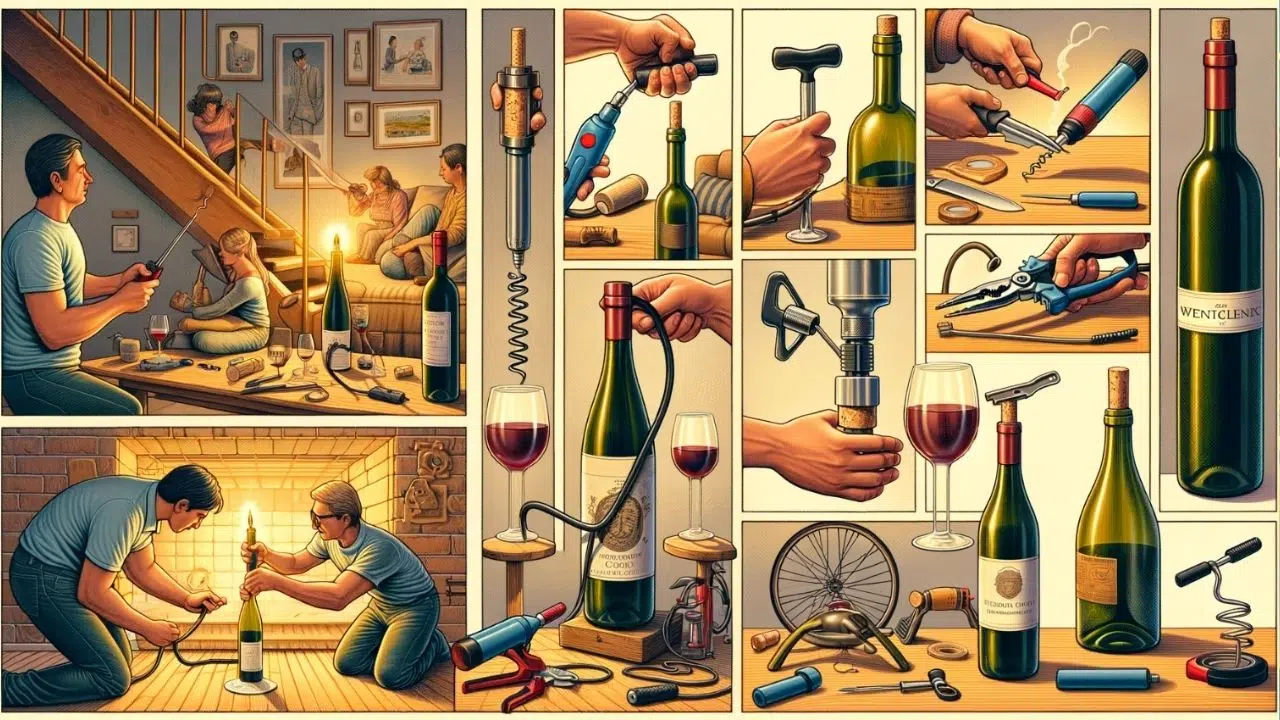 Comment ouvrir une bouteille de vin sans tire-bouchons Toutes les méthodes Comment ouvrir une bouteille de vin sans tire-bouchons Toutes les méthodes