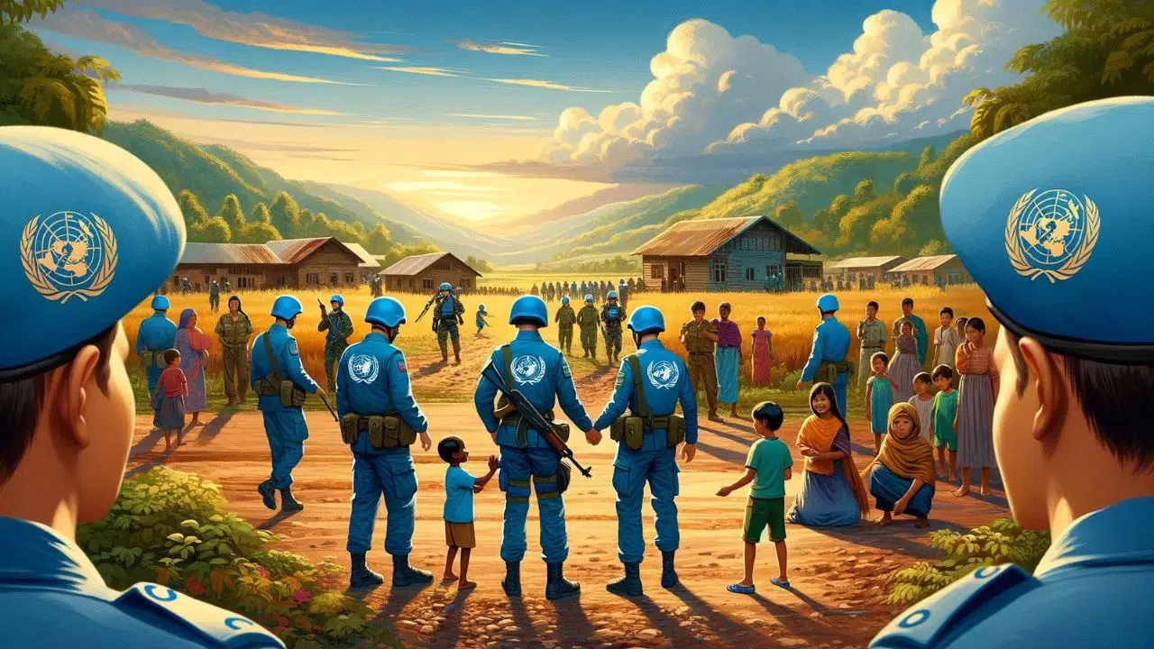 Journée internationale des Casques bleus le 29 mai 2024 Journée internationale des Casques bleus le 29 mai 2024