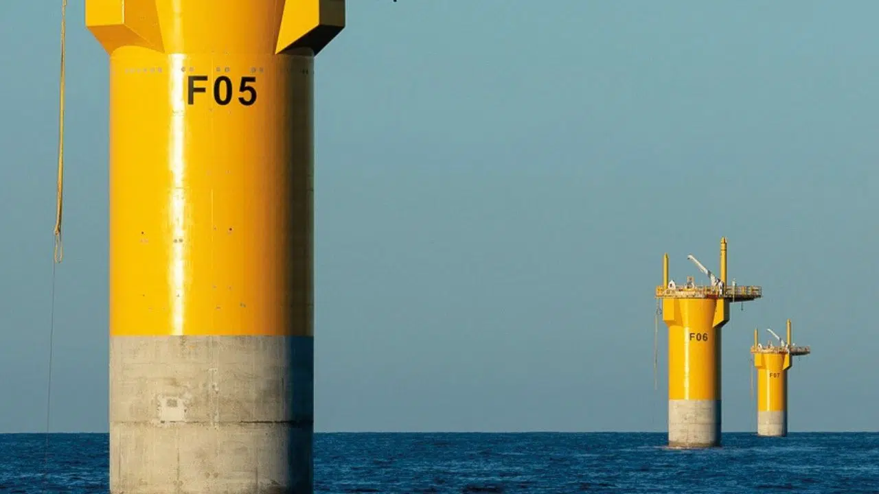 Mise en service du premier parc éolien en mer de Normandie Mise en service du premier parc éolien en mer de Normandie