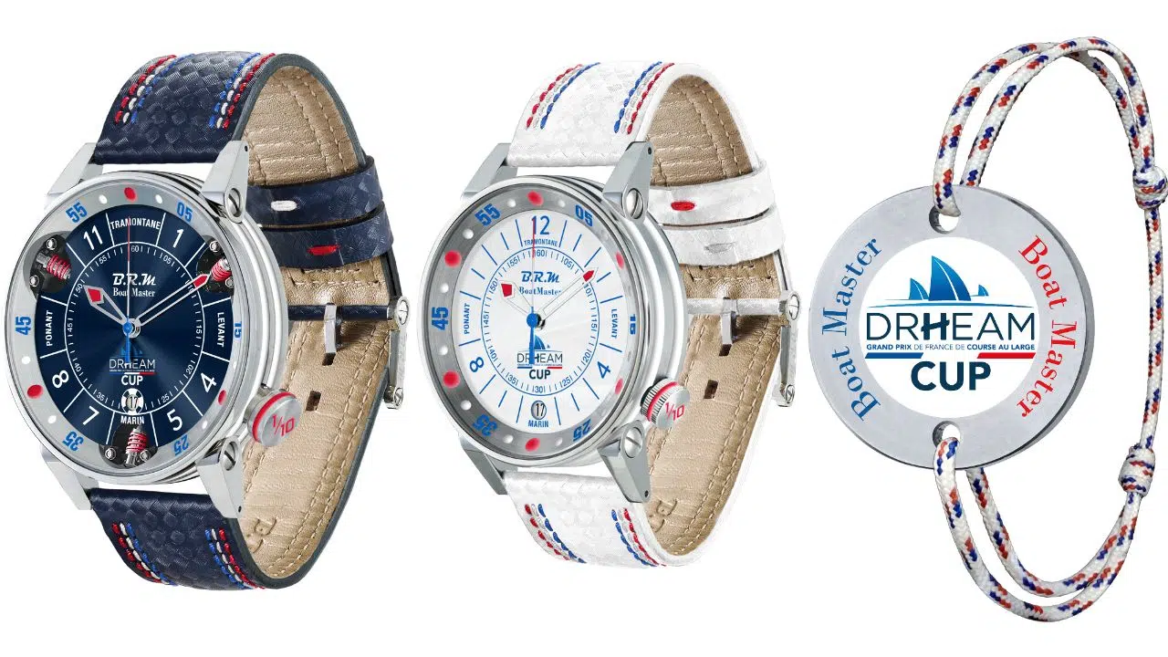 Montre B.R.M Chronographes et DRHEAM-CUP Une alliance de précision et d'aventure nautique Montre B.R.M Chronographes et DRHEAM-CUP Une alliance de précision et d'aventure nautique