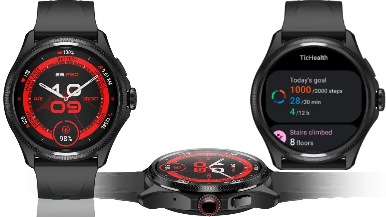 Montre TicWatch Pro 5 Enduro La Smartwatch de nouvelle génération pour les amateurs d'activités de plein air Montre TicWatch Pro 5 Enduro La Smartwatch de nouvelle génération pour les amateurs d'activités de plein air