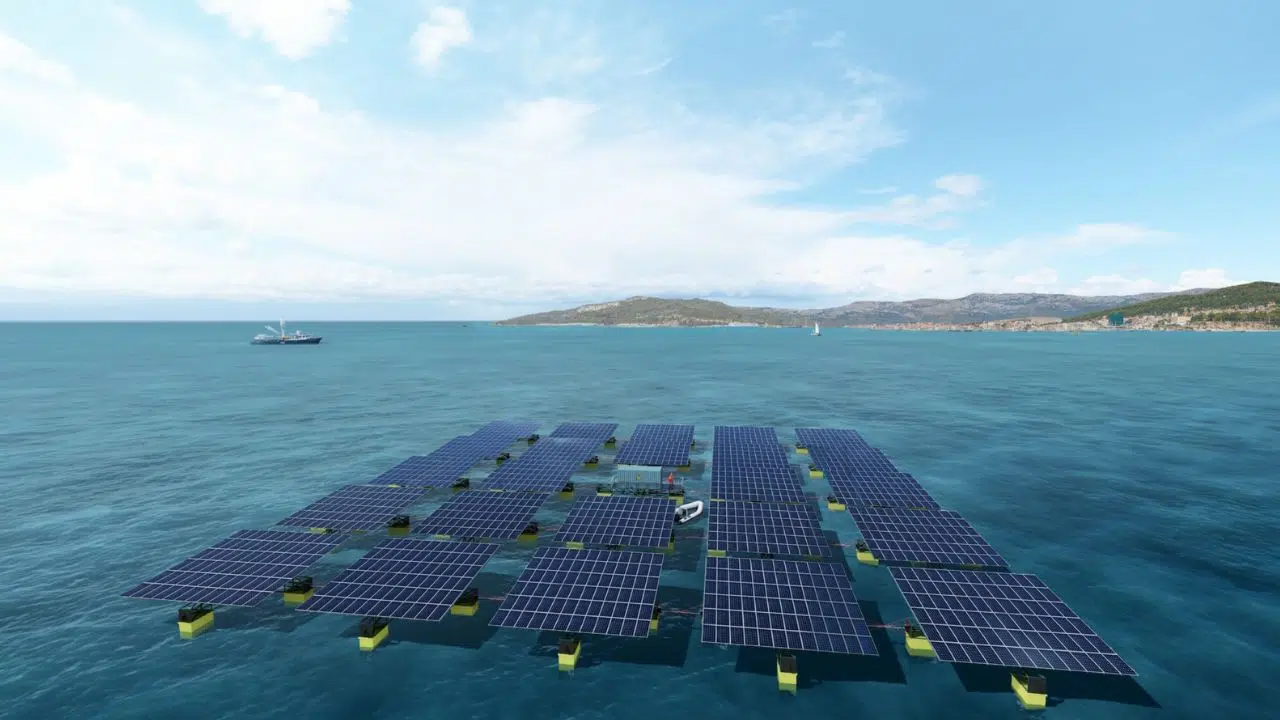 Le premier parc solaire offshore en Méditerranée Méga Sète Le premier parc solaire offshore en Méditerranée Méga Sète