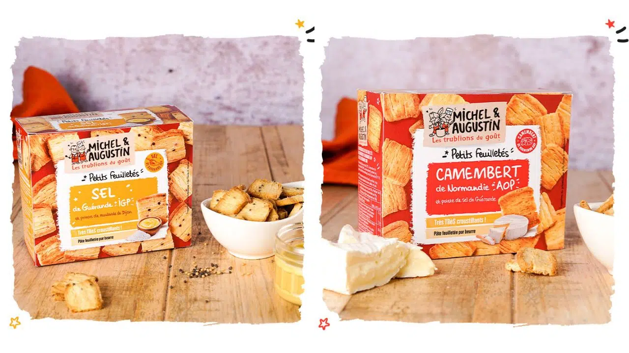 Michel & Augustin Nouveautés savoureuses pour l'apéritif Michel & Augustin Nouveautés savoureuses pour l'apéritif