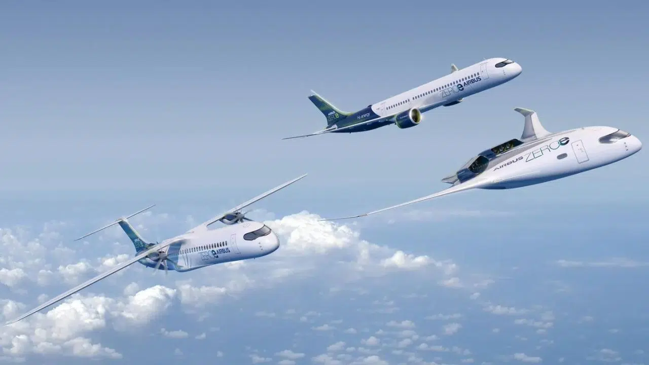 Airbus et Avolon montrent la voie vers une quasi-neutralité carbone de l'industrie aéronautique Airbus et Avolon montrent la voie vers une quasi-neutralité carbone de l'industrie aéronautique