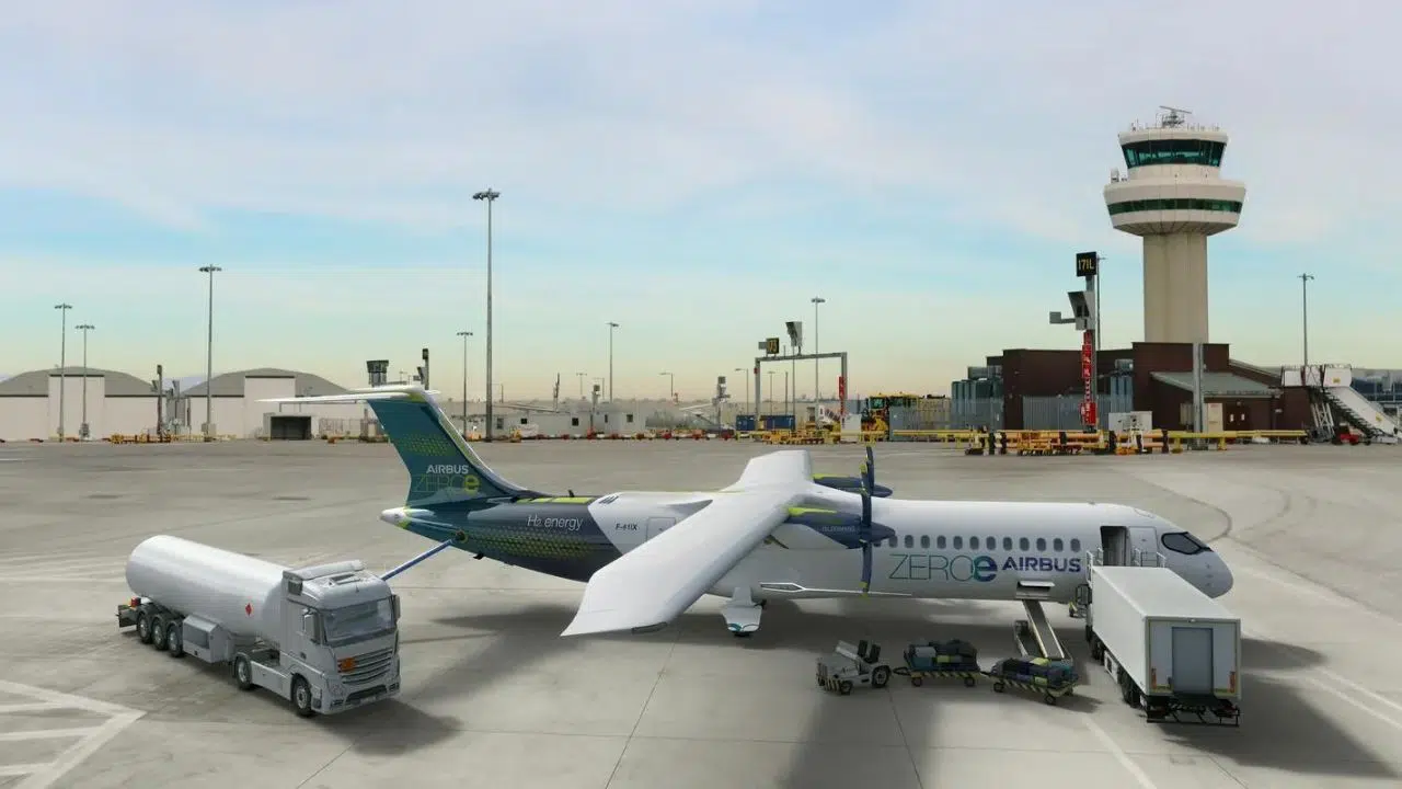 Airbus intègre Londres Gatwick dans son réseau mondial de hubs à hydrogène Airbus intègre Londres Gatwick dans son réseau mondial de hubs à hydrogène
