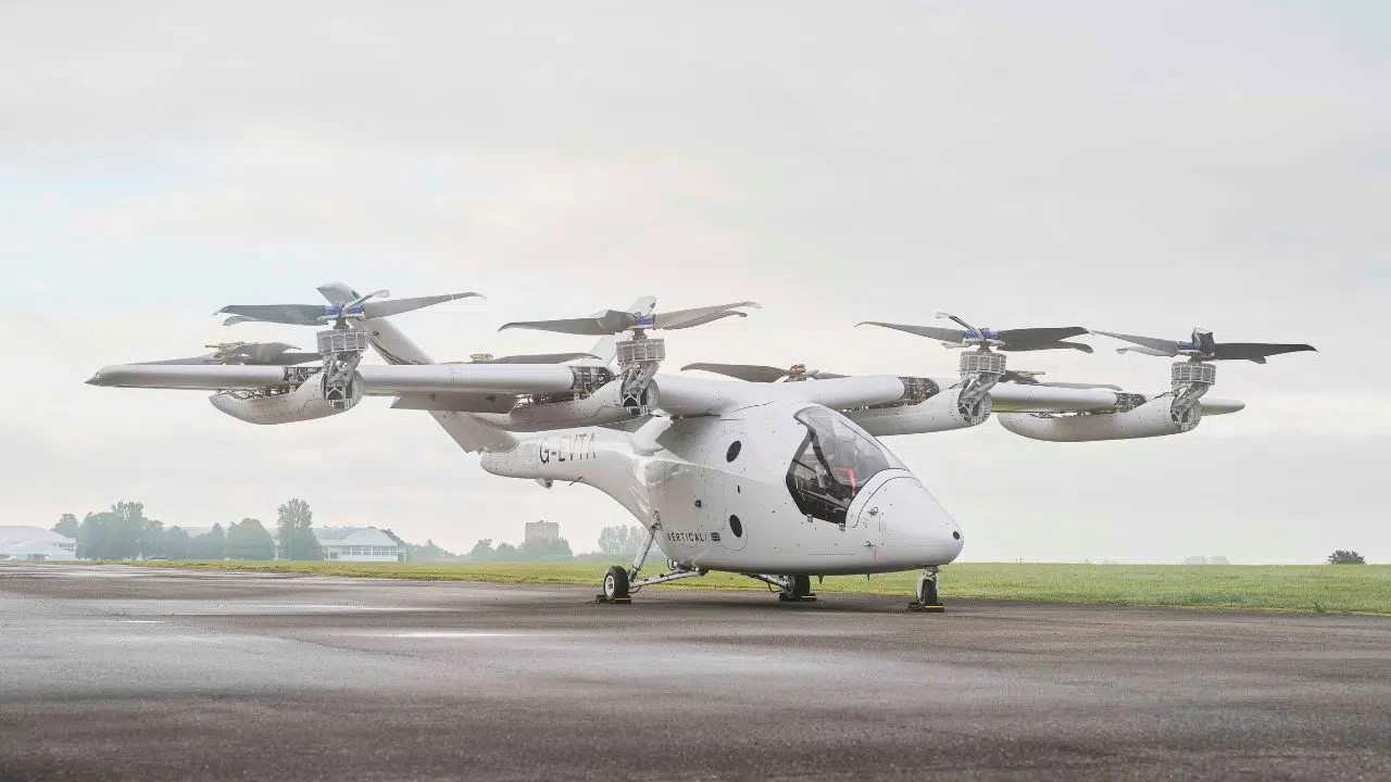 Le VX4 de Vertical prend son envol un tournant dans l'aviation électrique Le VX4 de Vertical prend son envol un tournant dans l'aviation électrique