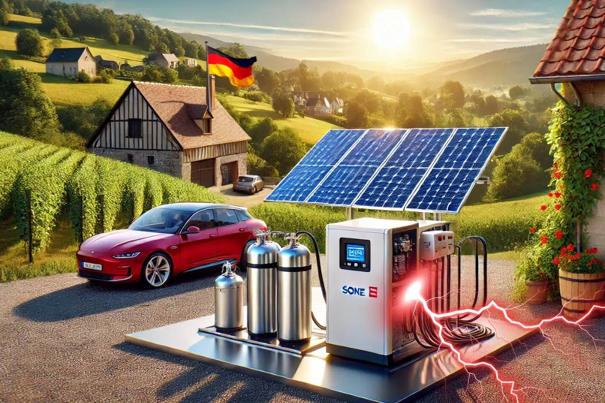 L'Allemagne déjà dans le monde de demain avec cette petite unité qui produit de l'hydrogène à partir du soleil et que nous aurons bientôt dans nos foyers L'Allemagne déjà dans le monde de demain avec cette petite unité qui produit de l'hydrogène à partir du soleil et que nous aurons bientôt dans nos foyers