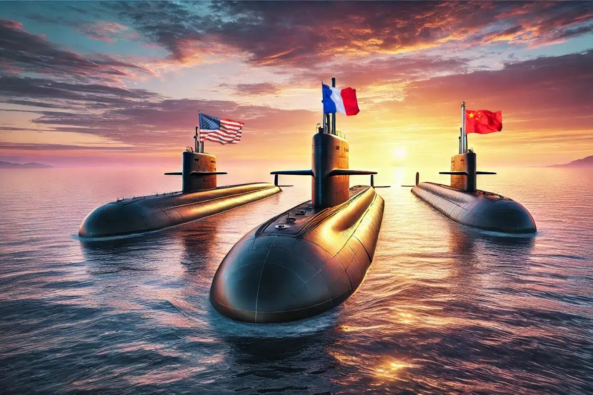 Où se situe la France dans le top 5 des plus grands sous-marins du monde ? Où se situe la France dans le top 5 des plus grands sous-marins du monde ?