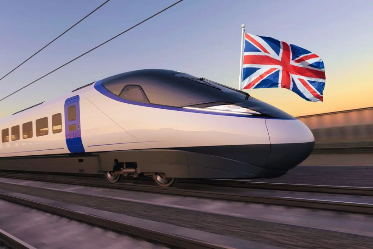 Ce devait être le TGV britannique, ce n'est pour le moment qu'un fiasco à 126 milliards d'euros et une honte pour la couronne Ce devait être le TGV britannique, ce n'est pour le moment qu'un fiasco à 126 milliards d'euros et une honte pour la couronne