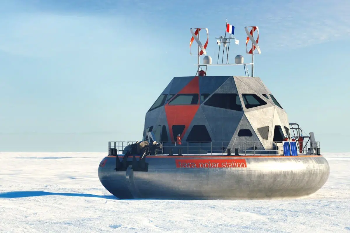 Cette ville Normande va bientôt être le centre de l'attention mondiale avec le lancement de cette station polaire de nouvelle génération capable de résister à -52 degrés