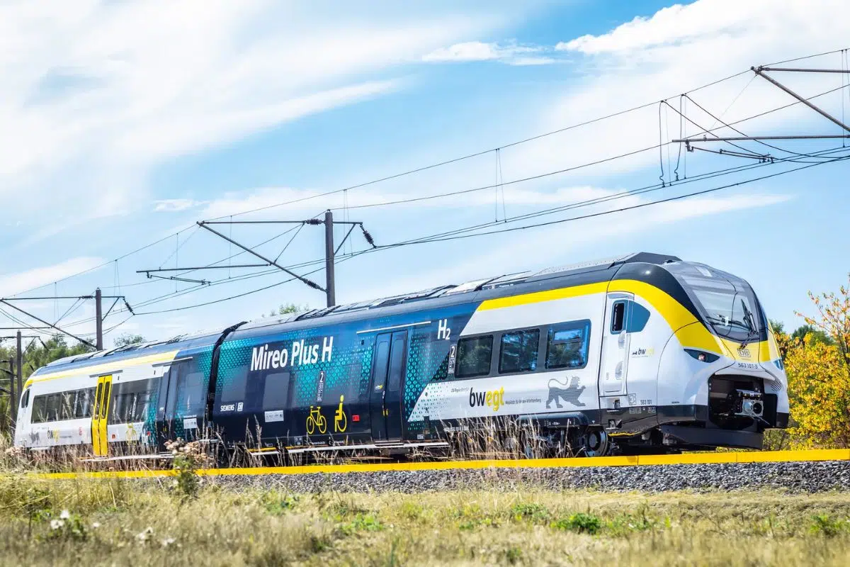 Une technologie française dans le prochain train révolutionnaire à hydrogène allemand comme un symbole de l'Europe qui réussit Une technologie française dans le prochain train révolutionnaire à hydrogène allemand comme un symbole de l'Europe qui réussit