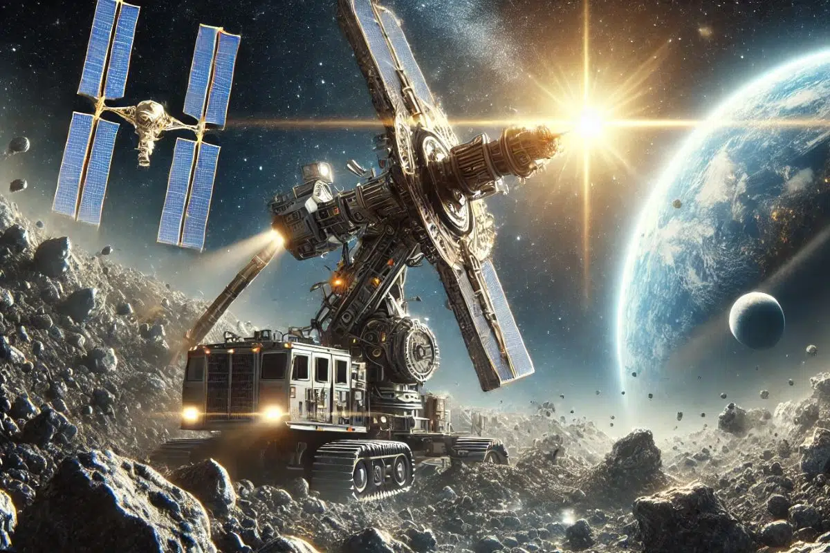 L'humanité (du moins le secteur privé) part à la conquête des richesses de l'espace avec cette mission digne d'un film de Science-Fiction L'humanité (du moins le secteur privé) part à la conquête des richesses de l'espace avec cette mission digne d'un film de Science-Fiction