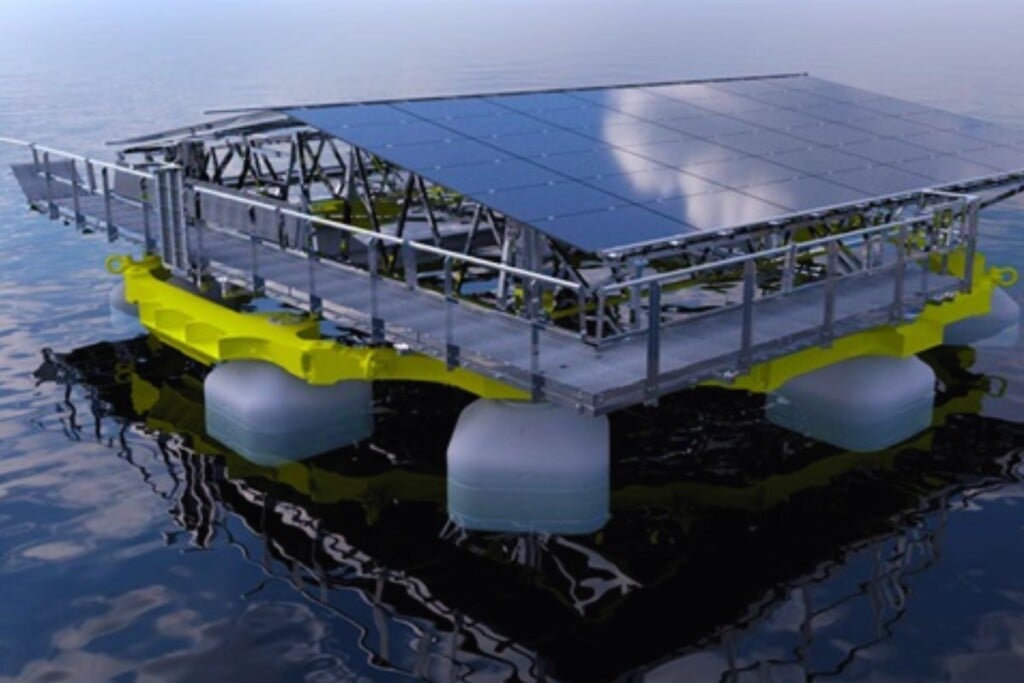 Chaque module de XolarSurf est équipé de panneaux solaires personnalisés, pouvant générer entre 35 et 45 kWp de puissance installée.