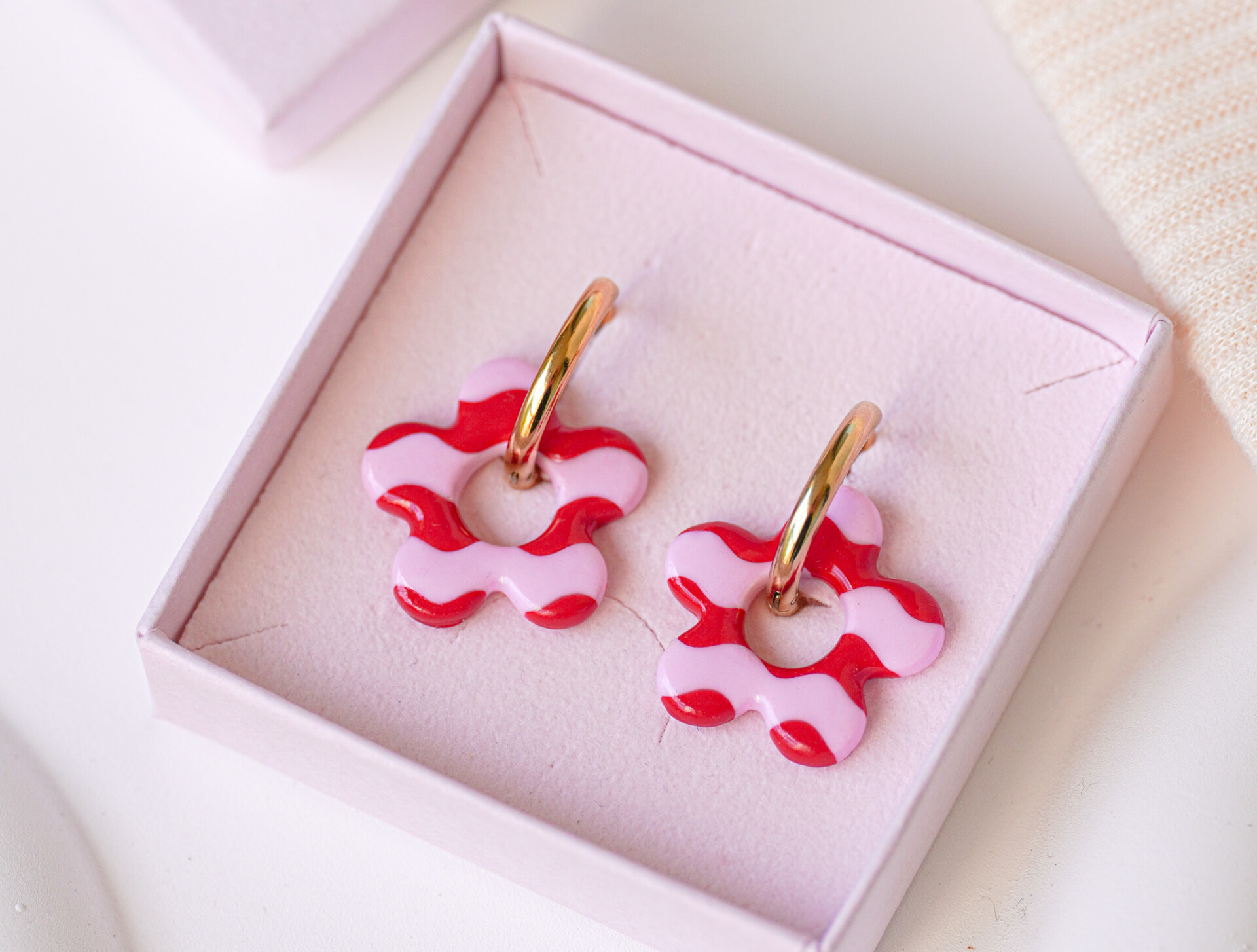 Boucles d'oreilles fleurs