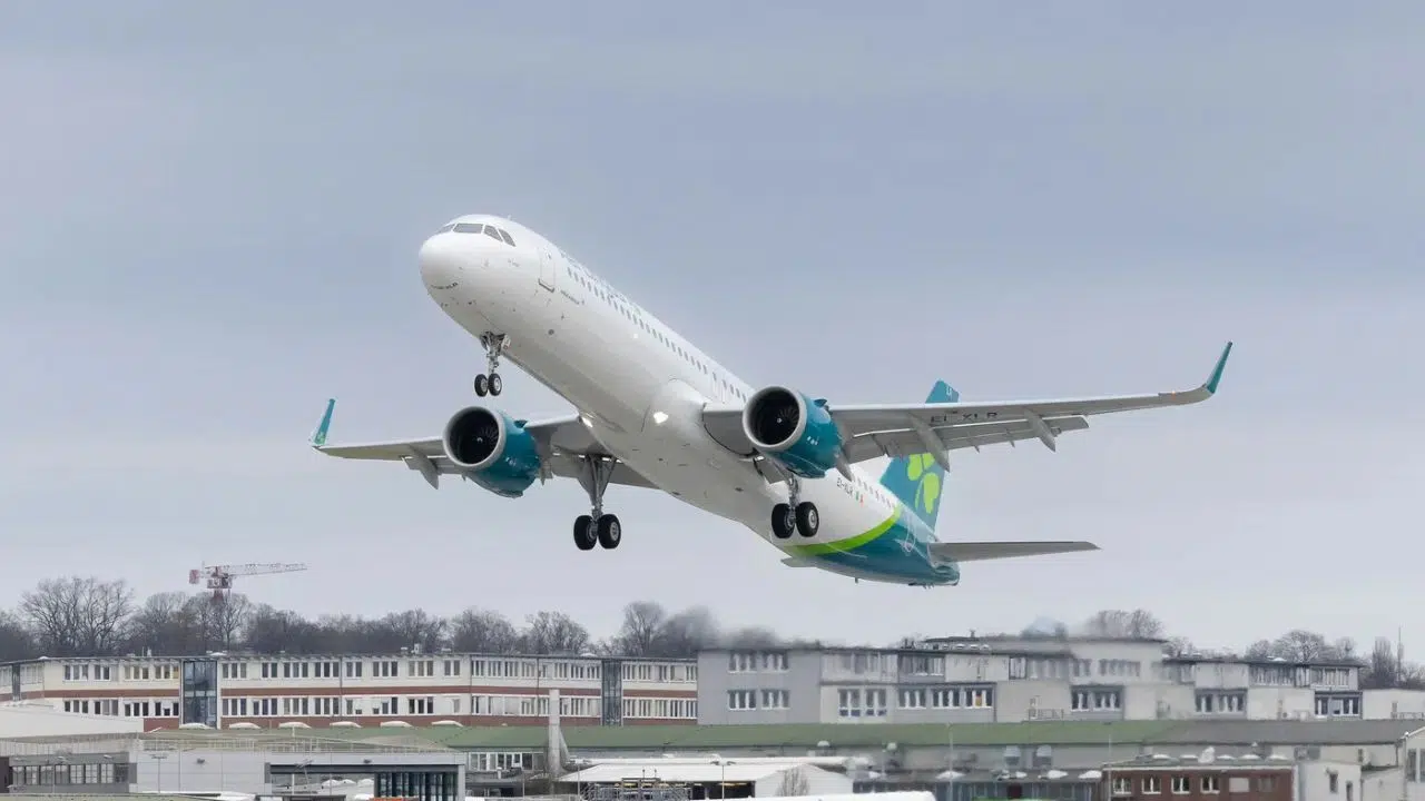 Airbus Aer Lingus accueille son premier A321XLR Airbus Aer Lingus accueille son premier A321XLR