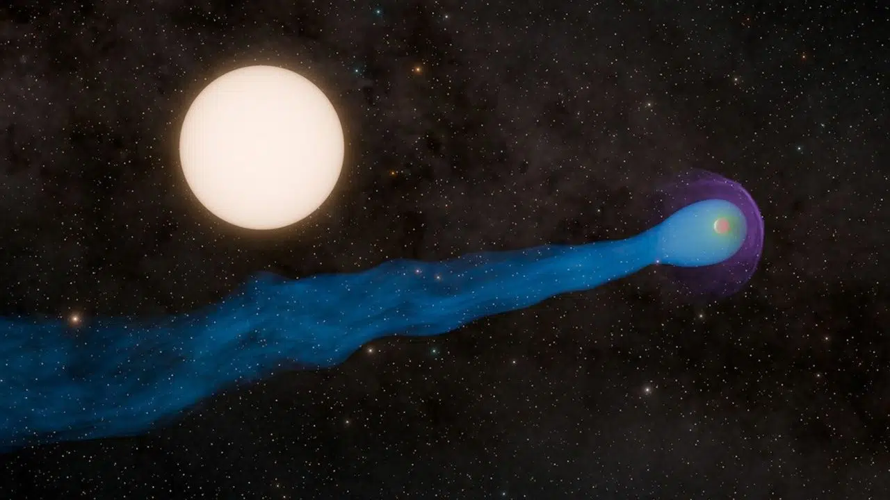 La NASA découvre une incroyable planète avec une Queue de Gaz WASP-69 b La NASA découvre une incroyable planète avec une Queue de Gaz WASP-69 b