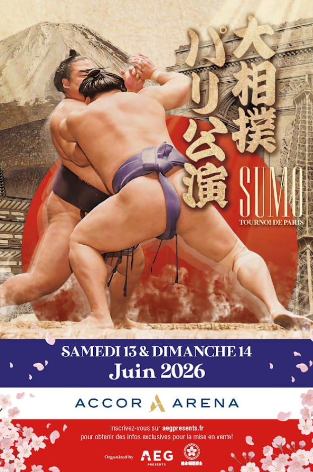 Affiche Tournoi SUMO de Paris 2026