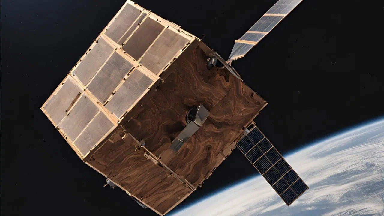 C'est le premier satellite en bois de l'histoire et sa fonction est aussi unique, lancé depuis l'ISS par le JAXA C'est le premier satellite en bois de l'histoire et sa fonction est aussi unique, lancé depuis l'ISS par le JAXA