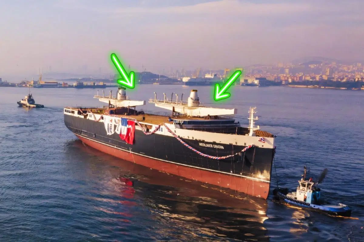 La France va battre le record du plus grand cargo de ce type au monde : long de 136 mètres et capable de transporter 5200 tonnes avec 2 voiles La France va battre le record du plus grand cargo de ce type au monde : long de 136 mètres et capable de transporter 5200 tonnes avec 2 voiles