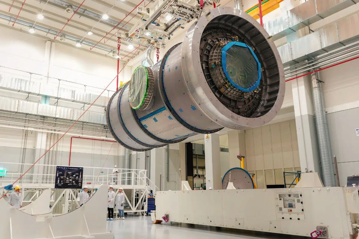 Ce géant franco-italien de l'espace va livrer à la NASA une partie vitale de la future station orbitale Gateway qui gravitera autour de la Lune Ce géant franco-italien de l'espace va livrer à la NASA une partie vitale de la future station orbitale Gateway qui gravitera autour de la Lune