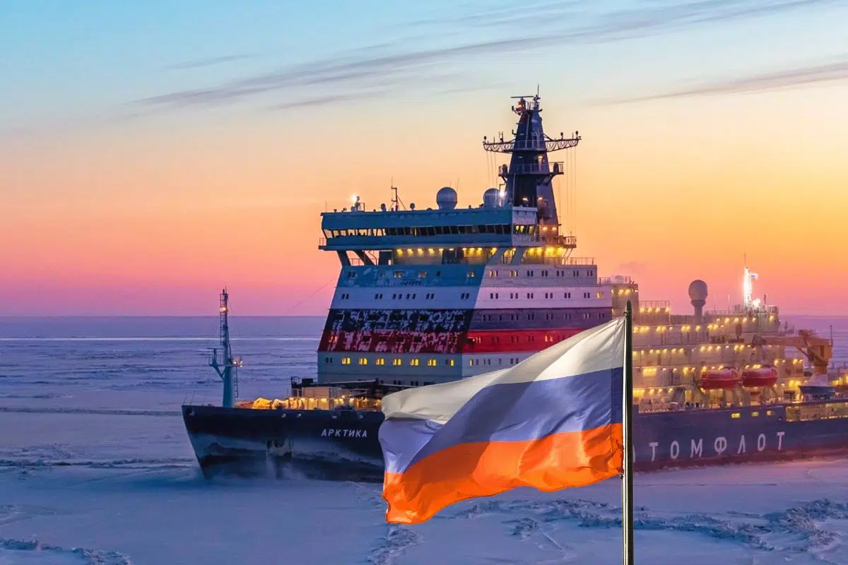 La Russie compte bien faire main basse sur la nouvelle Route du Nord maritime avec une expansion sans précédente de sa flotte de brise-glaces nucléaires La Russie compte bien faire main basse sur la nouvelle Route du Nord maritime avec une expansion sans précédente de sa flotte de brise-glaces nucléaires