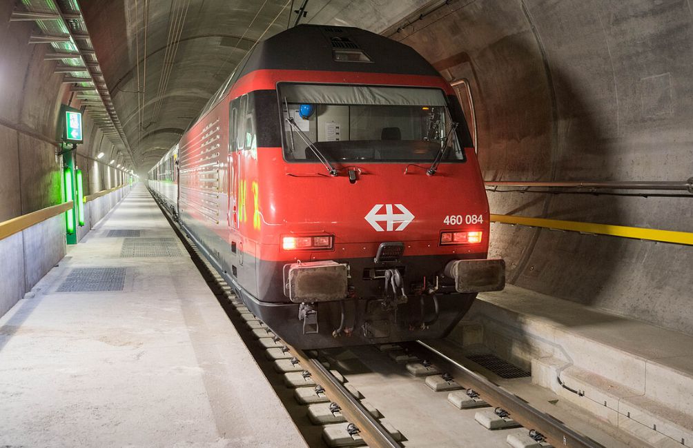 Grâce au tunnel de base du Gothard, la liaison Zurich-Milan est raccourcie de 30 minutes.