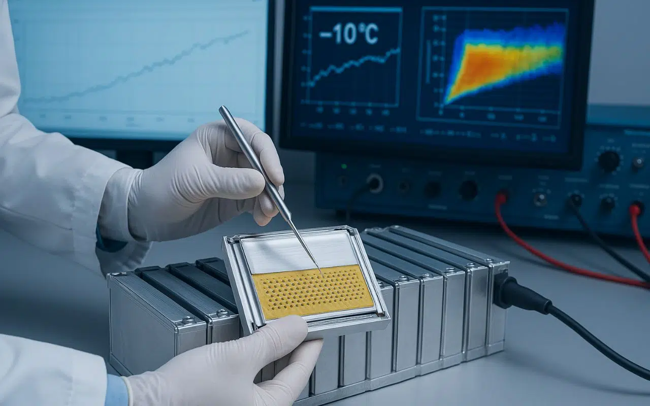 Cette batterie de voiture électrique se recharge cinq fois plus vite, même en hiver Cette batterie de voiture électrique se recharge cinq fois plus vite, même en hiver