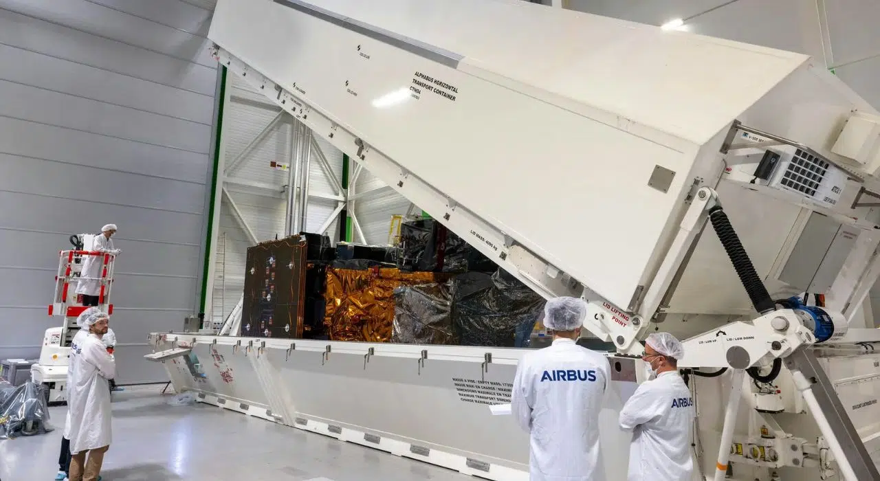 Airbus Météo, climat, pollution, tout ce que mesurera MetOp-SG A1 Airbus Météo, climat, pollution, tout ce que mesurera MetOp-SG A1
