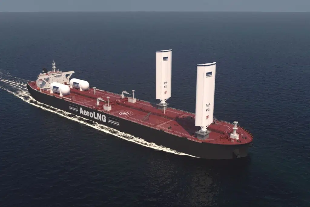 Chaque navire équipé des WindWings devrait économiser 3 tonnes de carburant par jour, soit 2 300 tonnes de CO₂ par an.