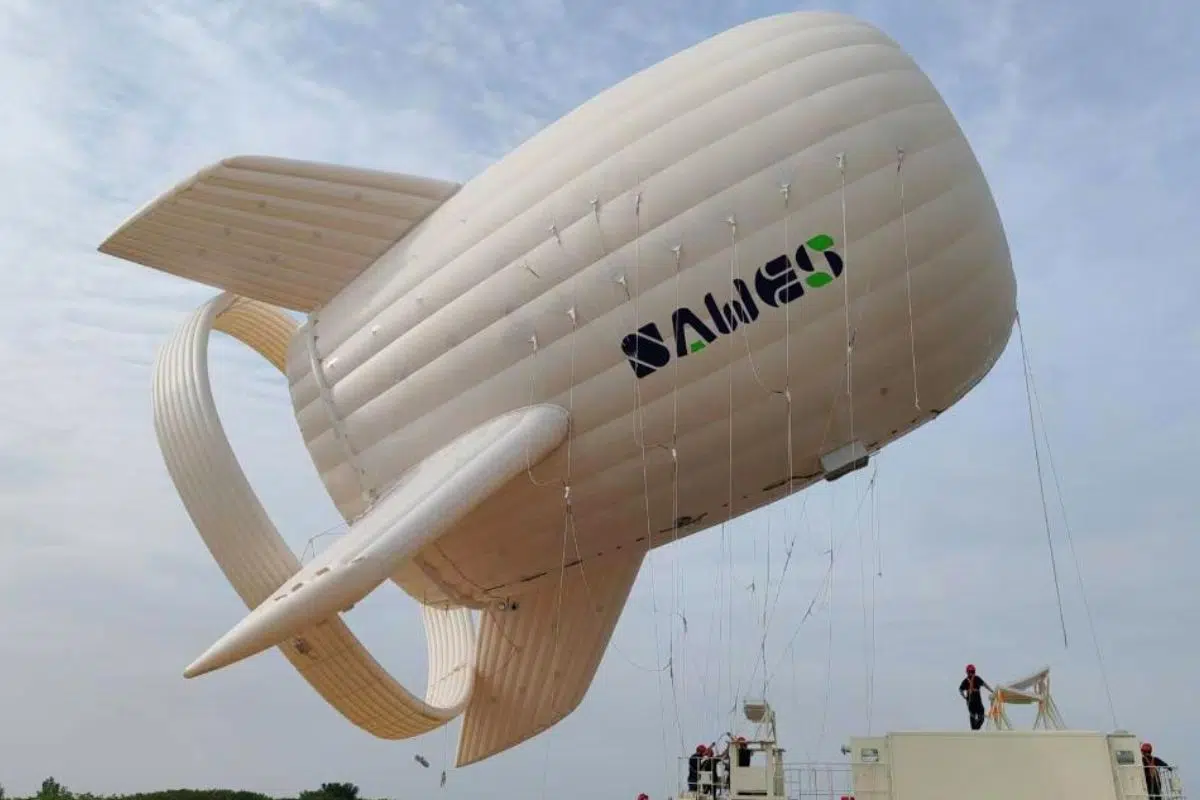 La Chine qui domine déjà le secteur présente un nouveau record mondial qui préfigure « l’éolienne du futur » avec des dirigeables-centrales électriques