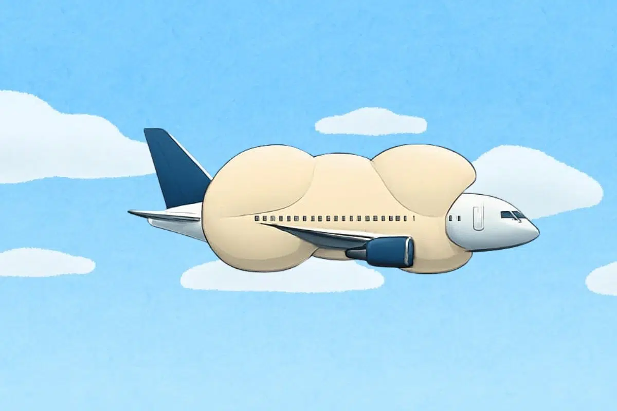 Un airbag géant pour avion ? Non, les Qataris ne sont pas fous mais ce projet ne fait pas l'unanimité à cause du surplus de poids engendré Un airbag géant pour avion ? Non, les Qataris ne sont pas fous mais ce projet ne fait pas l'unanimité à cause du surplus de poids engendré