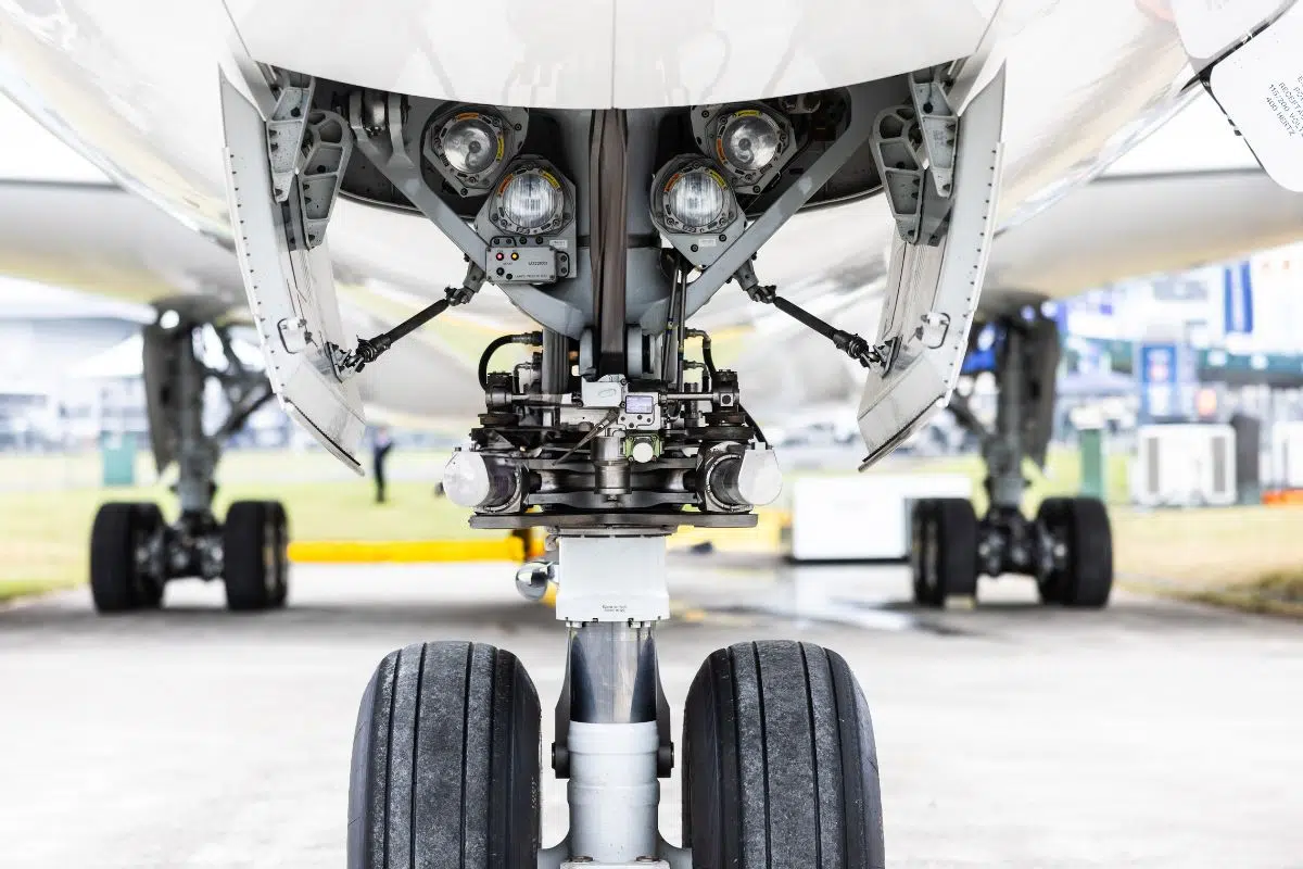 Train d'atterrissage avant du Boeing 787© Anthony Guerra