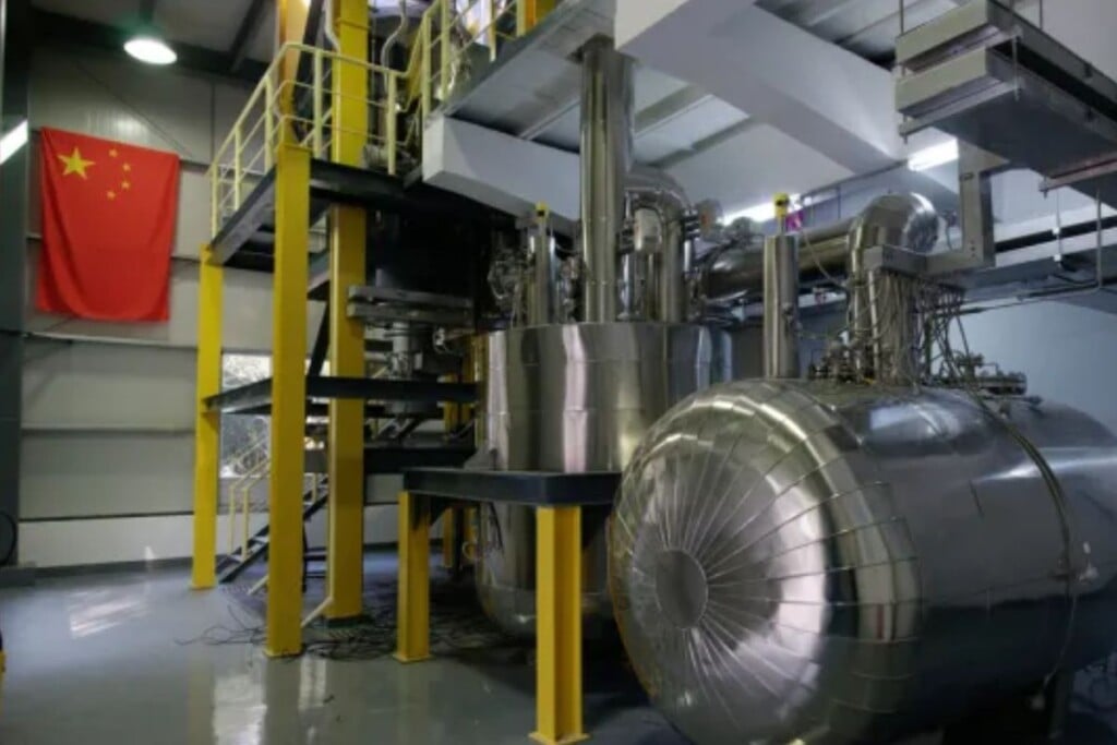 En août 2021, la Chine annonçait l'achèvement de son premier réacteur nucléaire expérimental au thorium.