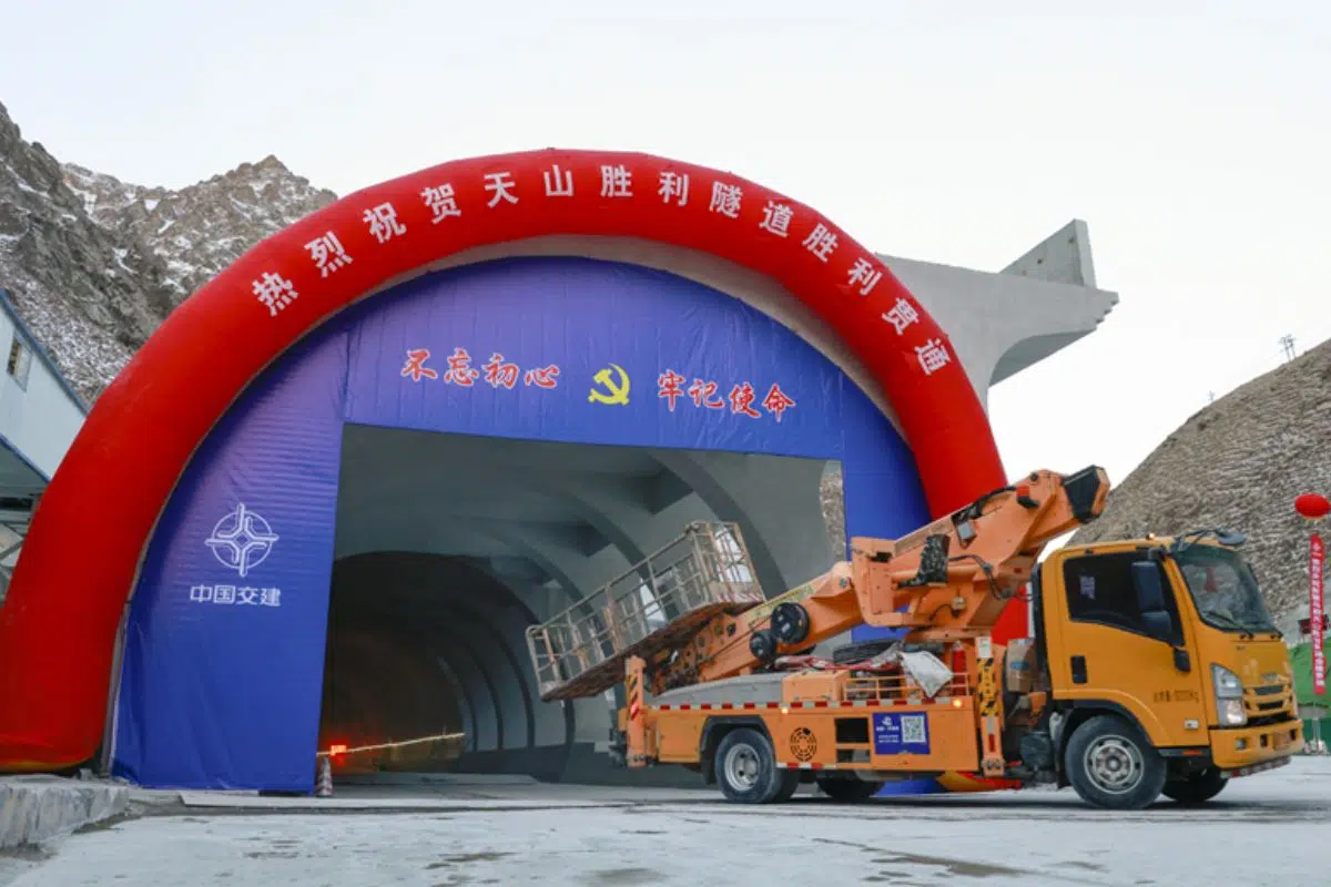 La Chine inscrit encore une fois son nom au panthéon des records de la construction avec 22,13 km pour le plus long tunnel autoroutier du monde