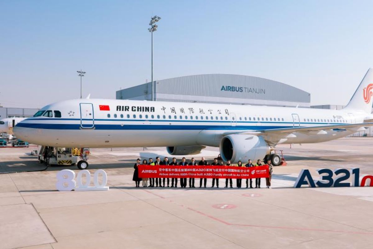 La Chine donne son cadeau de Noël à Airbus avant l'heure avec un chiffre symbolique franchi dans son usine de Tianjin La Chine donne son cadeau de Noël à Airbus avant l'heure avec un chiffre symbolique franchi dans son usine de Tianjin