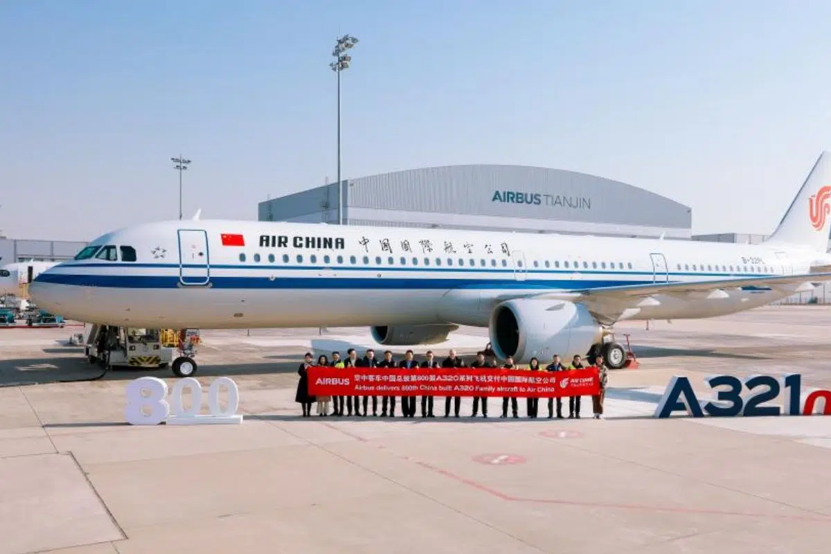 La Chine donne son cadeau de Noël à Airbus avant l'heure avec un chiffre symbolique franchi dans son usine de Tianjin La Chine donne son cadeau de Noël à Airbus avant l'heure avec un chiffre symbolique franchi dans son usine de Tianjin